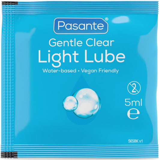PASANTE - LIGHT LUBRIFICANTE DELICATO NON UNTUOSO A BASE D'ACQUA MONODOSE 5 ML