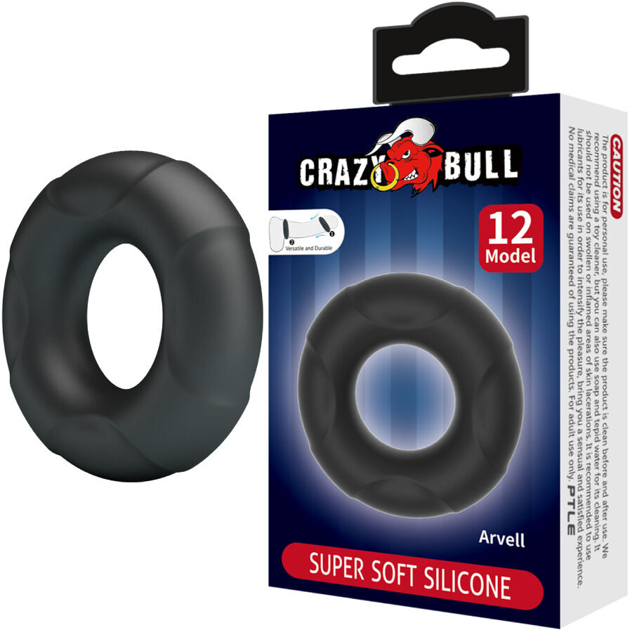 CRAZY BULL -  ARVELL ANELLO PENE IN SILICONE MODELLO 12