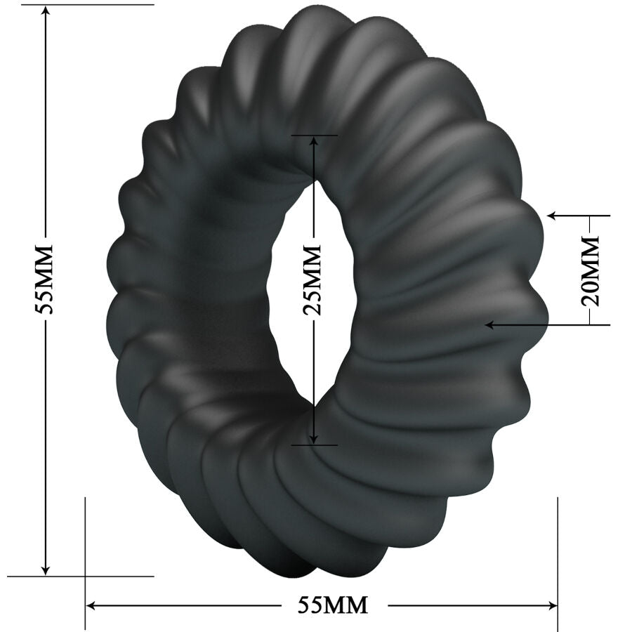 CRAZY BULL - FITZ ANELLO PENE IN SILICONE MODELLO 8