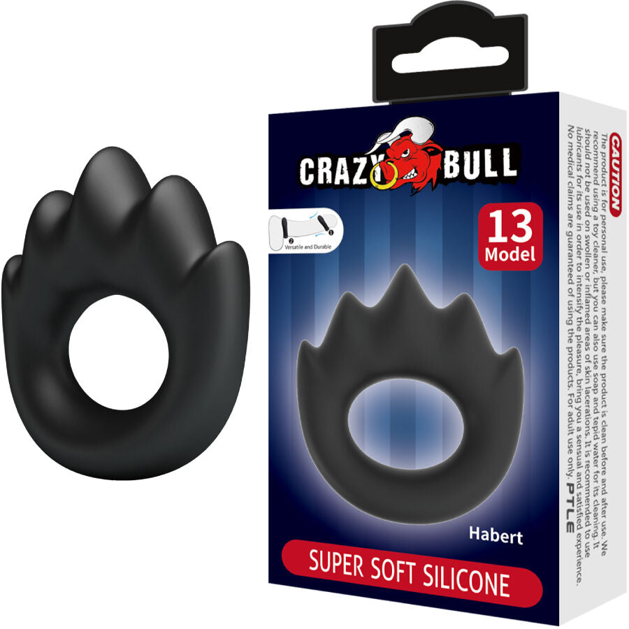 CRAZY BULL - HABERT ANELLO PENE IN SILICONE MODELLO 13