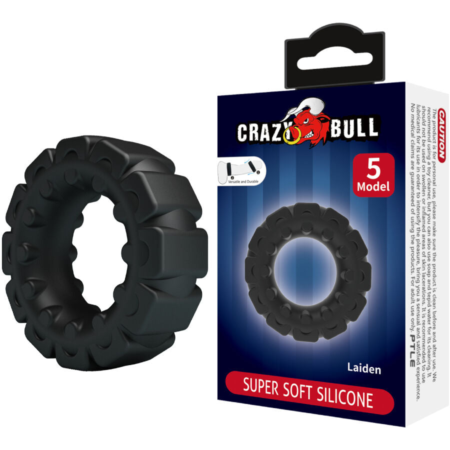 CRAZY BULL - LAIDEN ANELLO PENE IN SILICONE MODELLO 5