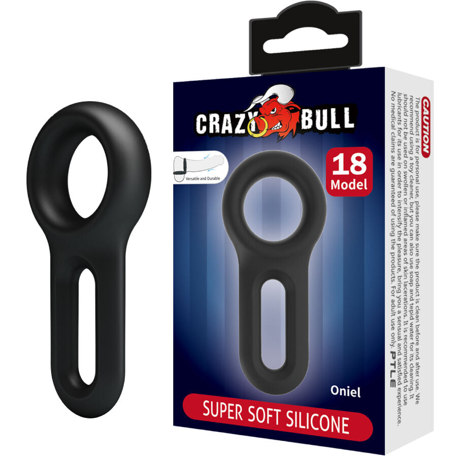 CRAZY BULL - ONIEL ANELLO PENE IN SILICONE MODELLO 18