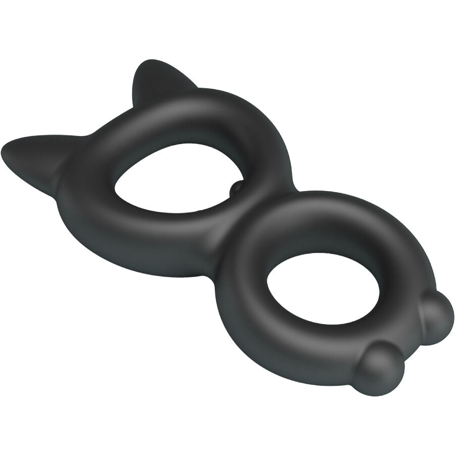 ANELLO DOPPIO IN SILICONE TORAN, ERGONOMICO E REGOLABILE, RITARDANTE