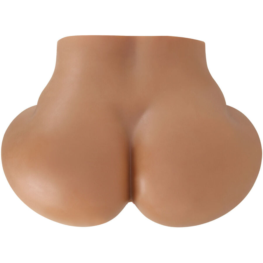 CRAZY BULL - LUNA CULO MASTURBATORE REALISTICO VIBRANTE CON VAGINA E ANO CARAMEL