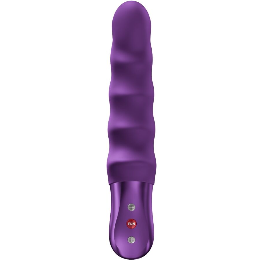 FUN FACTORY - STRONIC SURF VIBRATORE PULSATORE CON FUNZIONE DI SPINTA VIOLA SCURO