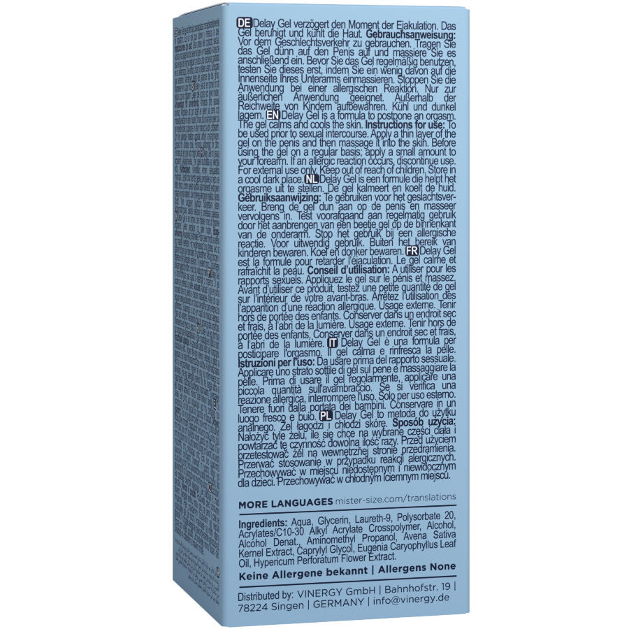 MISTER SIZE - GEL RITARDANTE 50 ML