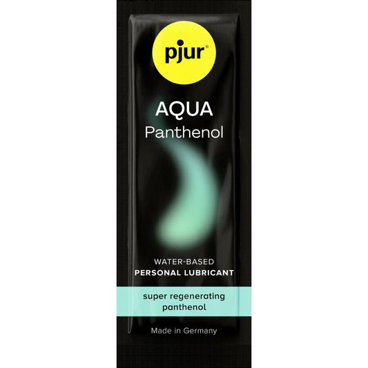 PJUR - AQUA PANTHENOL LUBRIFICANTE A BASE DI ACQUA E PANTENOLO MONODOSE 2 ML