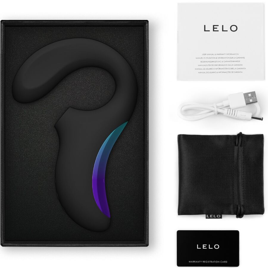 MASSAGGIATORE SONICO, TRIPLA STIMOLAZIONE CON TECNOLOGIA WAVEMOTION™, NERO