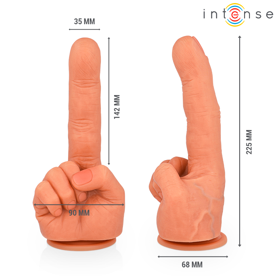 STIMOLATORE PUNTO G, FLESSIBILE E REALISTICO, BASE VENTOSA AD ALTA ADERENZA 14,2 CM