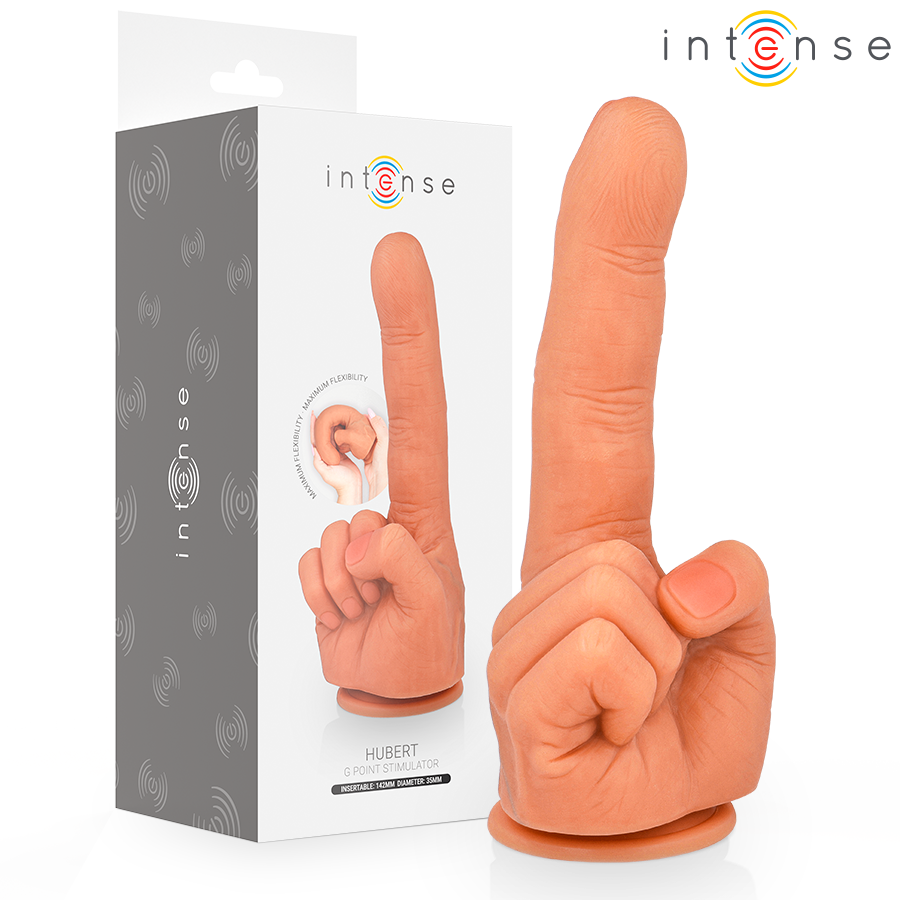 STIMOLATORE PUNTO G, FLESSIBILE E REALISTICO, BASE VENTOSA AD ALTA ADERENZA 14,2 CM