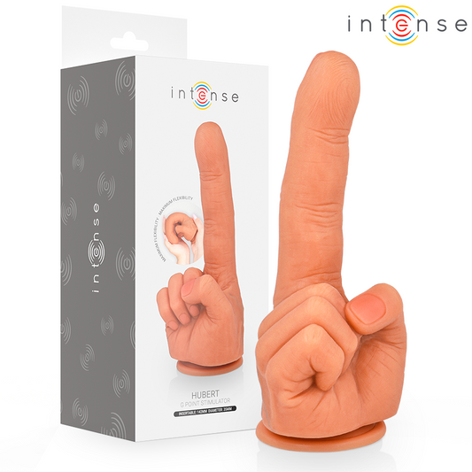 STIMOLATORE PUNTO G, FLESSIBILE E REALISTICO, BASE VENTOSA AD ALTA ADERENZA 14,2 CM
