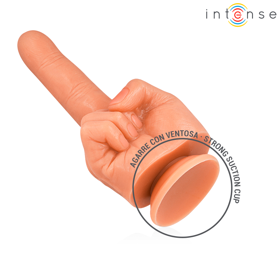 STIMOLATORE PUNTO G, FLESSIBILE E REALISTICO, BASE VENTOSA AD ALTA ADERENZA 14,2 CM