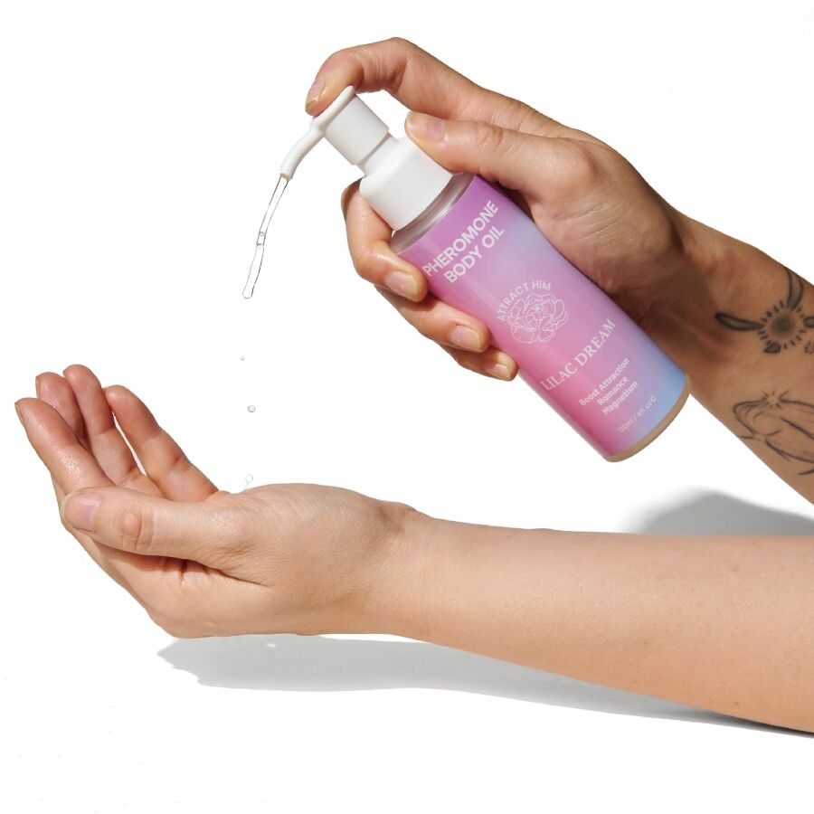 EYE OF LOVE - OLIO CORPO AI FEROMONI LILAC DREAM PER DONNA 120 ML