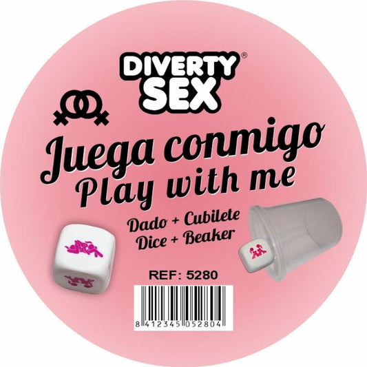 DIABLO PICANTE - DADI BIANCHI CON POSIZIONI LESBO