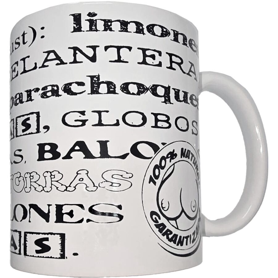 TAZZA CERAMICA DIVERTENTE, DESIGN EROTICO, REGALO PERFETTO