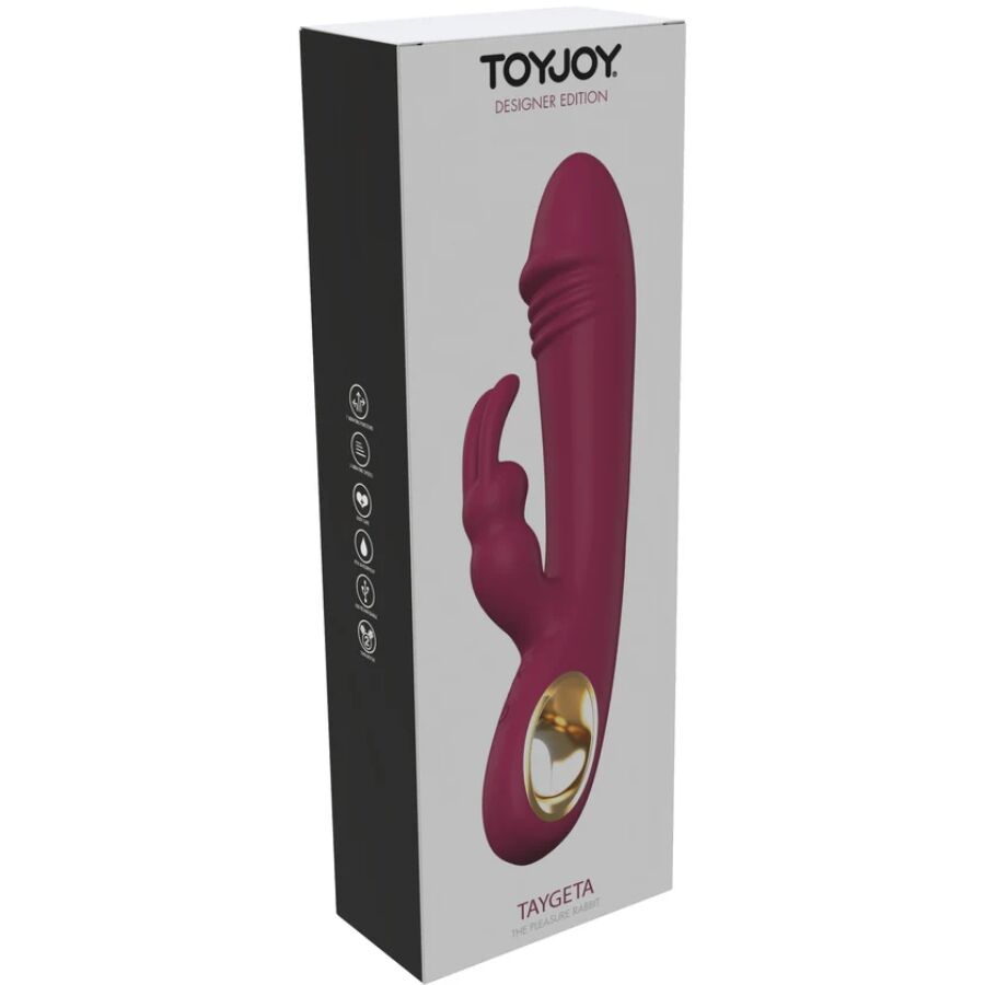 TOYJOY - VIBRATORE STIMOLATORE PUNTO G TAYGETA CON RABBIT