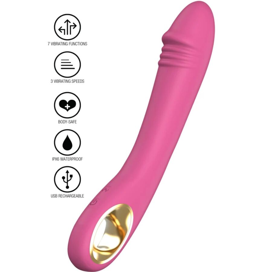 TOYJOY - VIBRATORE PUNTO G MAIA ROSA
