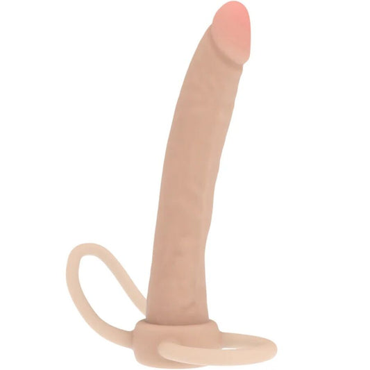 GET REAL - DOUBLE TROUBLE  PROLUNGA DOPPIA PENETRAZIONE IN SILICONE 16 CM