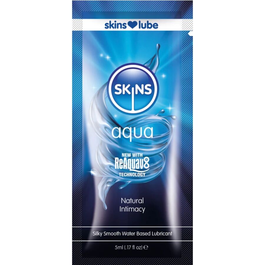 LUBRIFICANTE A BASE D'ACQUA, FORMULA NATURALE, MONODOSE 5 ML