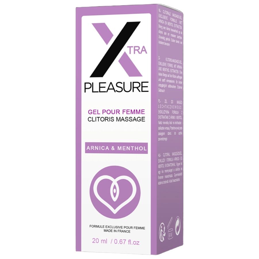 RUF - X PLEASURE GEL DA MASSAGGIO PER IL CLITORIDE 20 ML