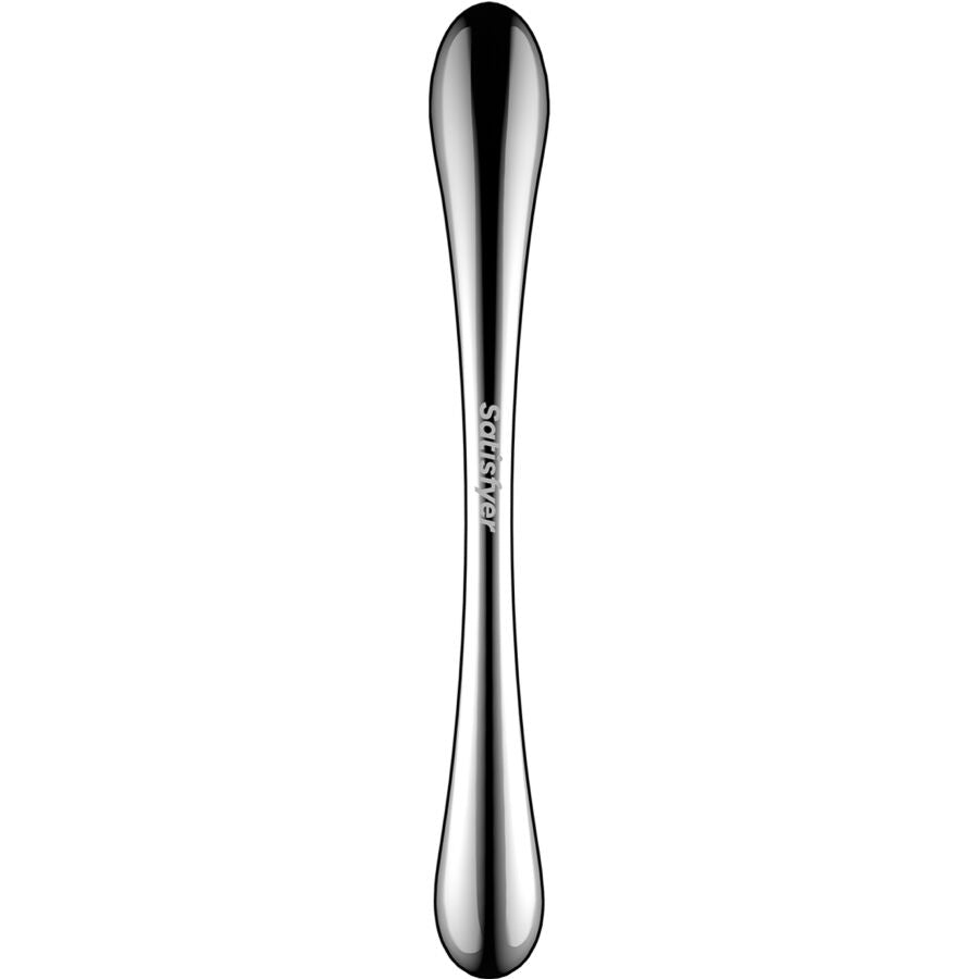SATISFYER - COSMIC CREST 1 DILDO A DOPPIA ESTREMITÀ IN ACCIAIO INOX