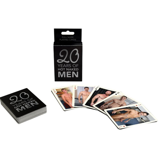 KHEPER GAMES - 20 YEARS OF HOT NAKED MEN MAZZO DI CARTE DA GIOCO CON NUDI MASCHILI