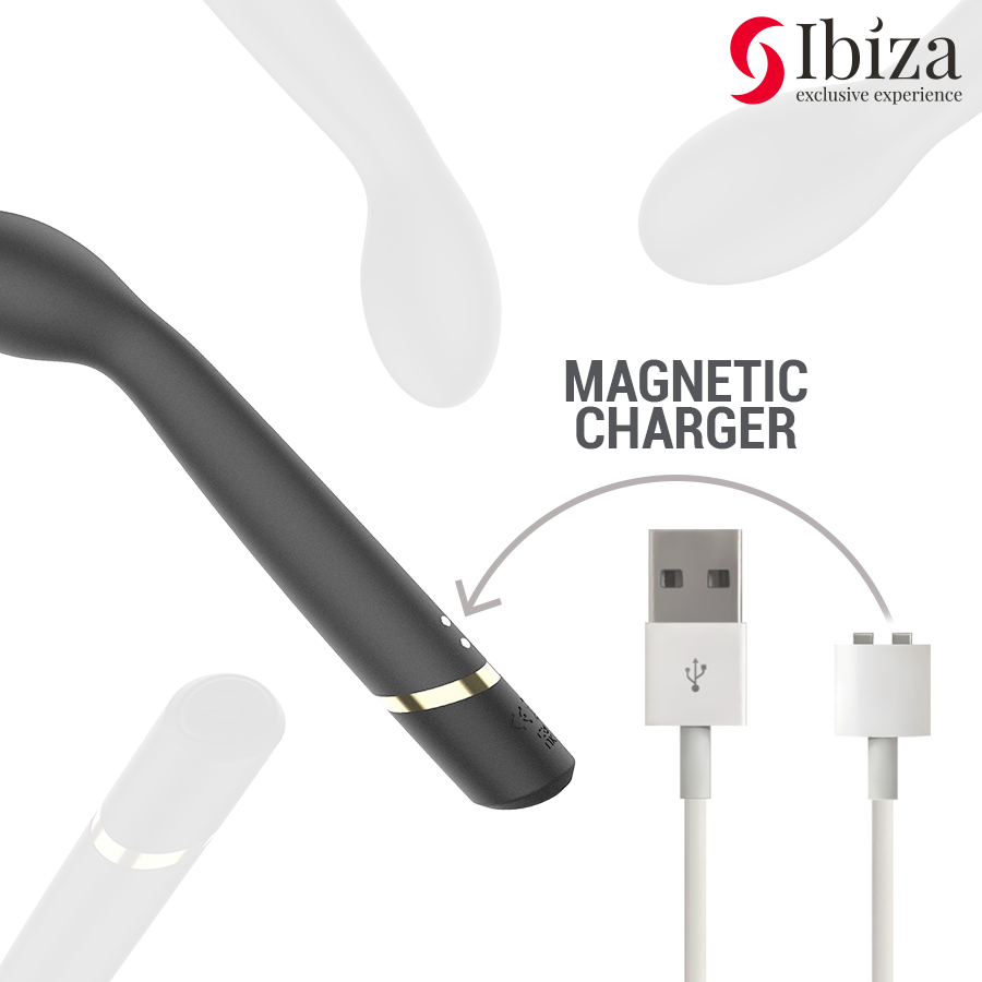 IBIZA - VIBRATORE PUNTO G 10 VIBRAZIONI RICARICABILE