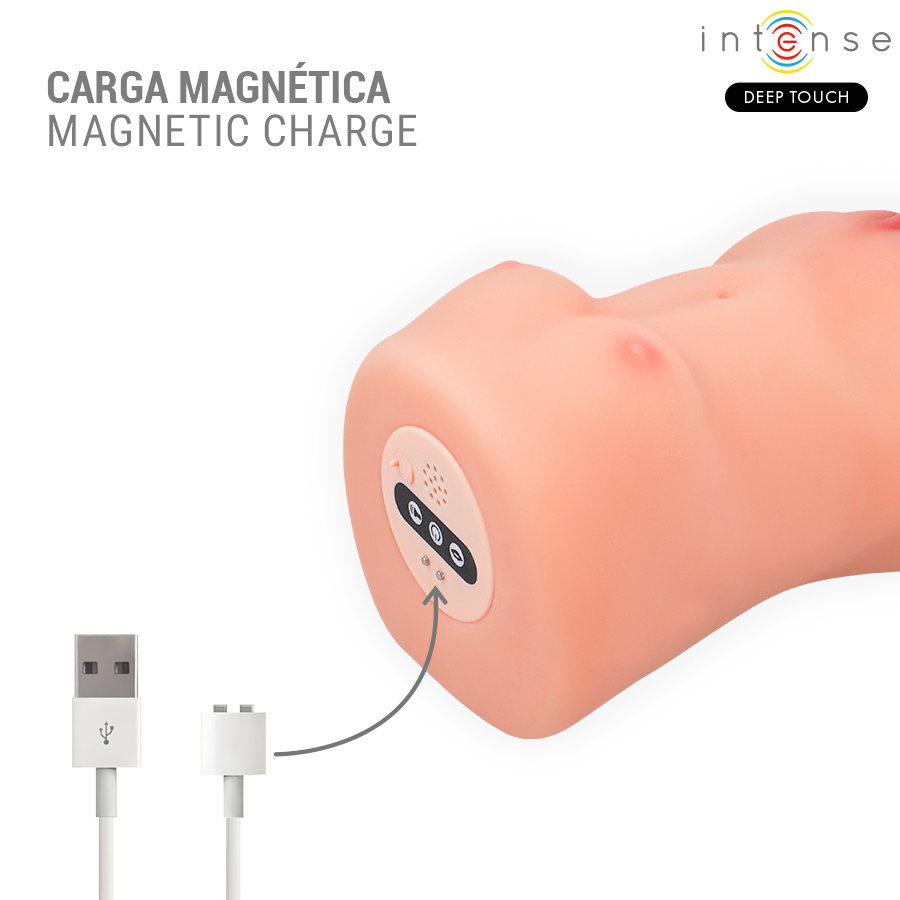 MASTURBATORE, STIMOLAZIONE REALISTICA, 10 MODALITÀ DI VIBRAZIONE, ATTIVAZIONE VOCALE INTERATTIVA