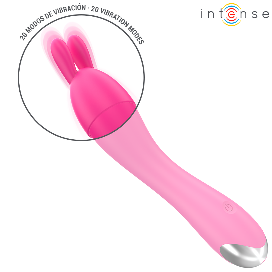 VIBRATORE, 20 MODALITÀ, 4 TESTINE INTERCAMBIABILI