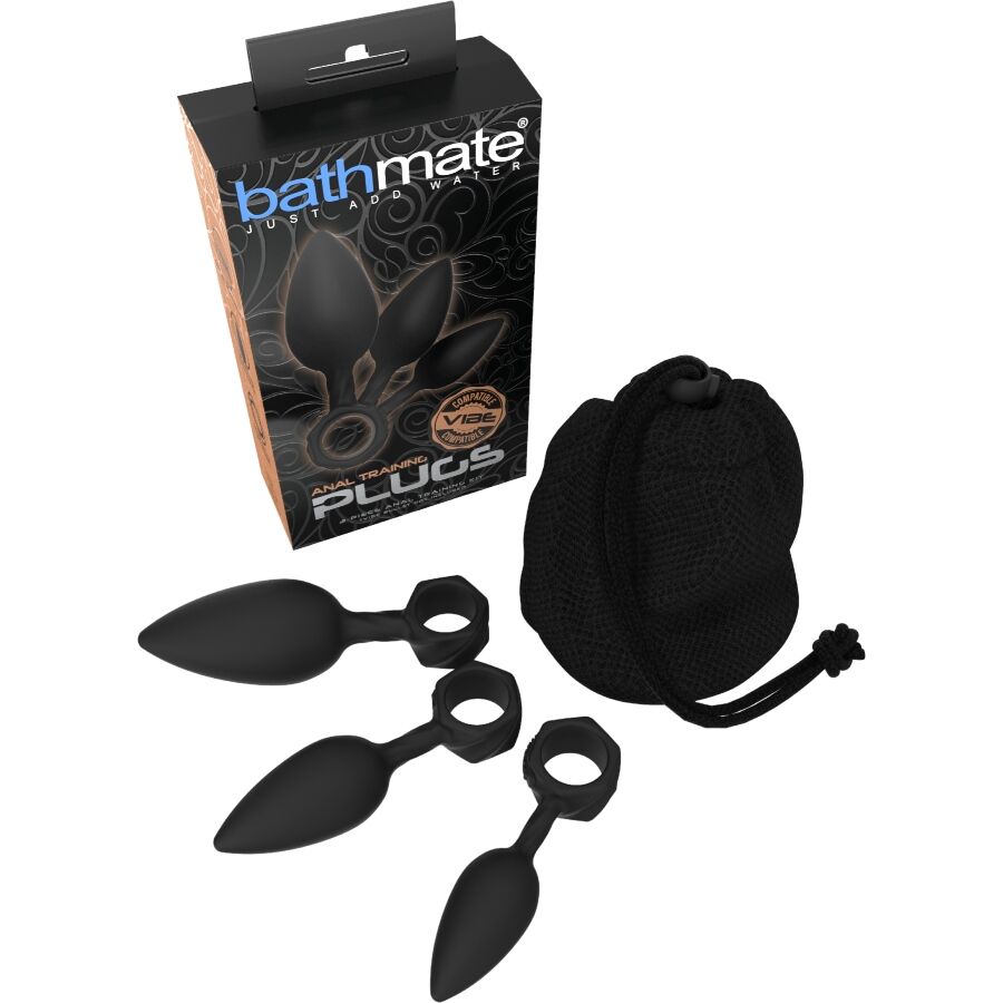 Kit di allenamento anale con 3 plug progressivi
