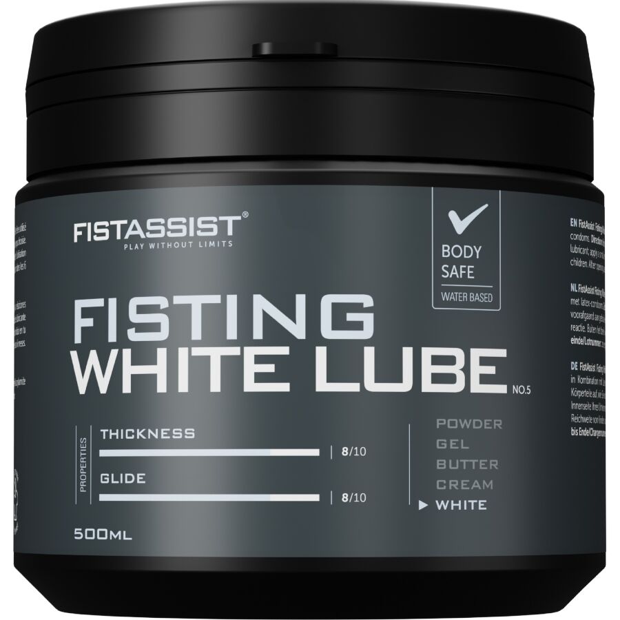 Gel lubrificante fisting bianco ultra denso 500 ml