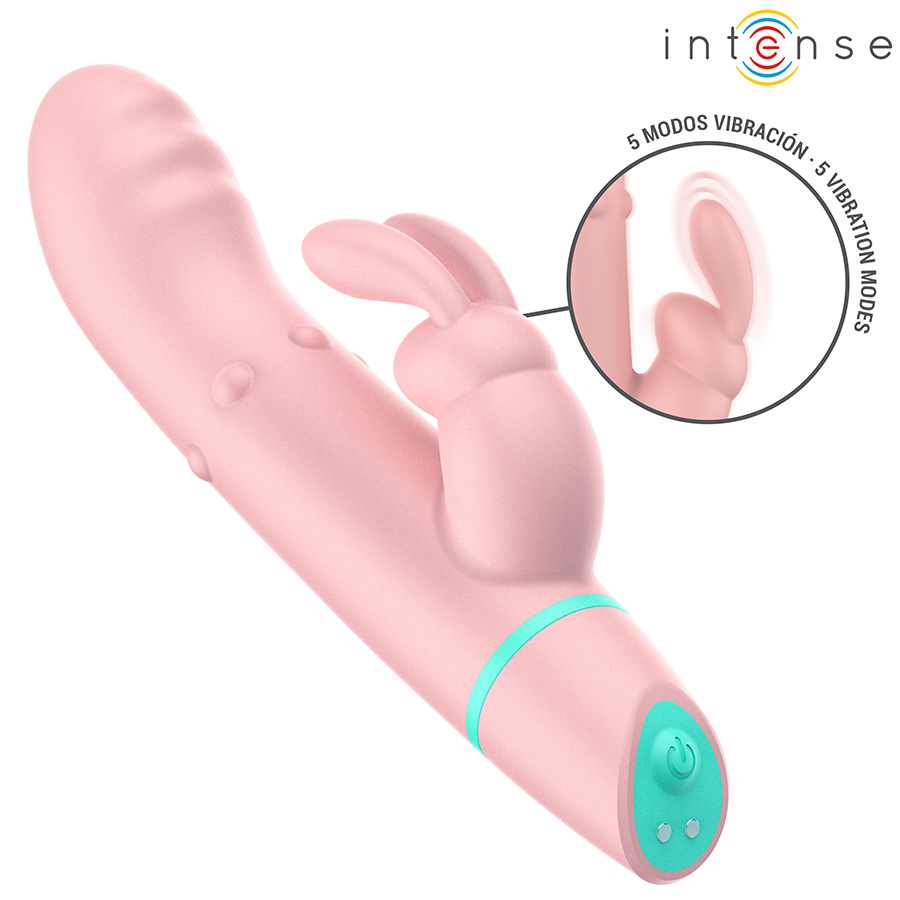 STIMOLATORE OSCILLANTE CON RABBIT, MOVIMENTO ROTANTE AVANZATO, 5 MODALITÀ VIBRAZIONE