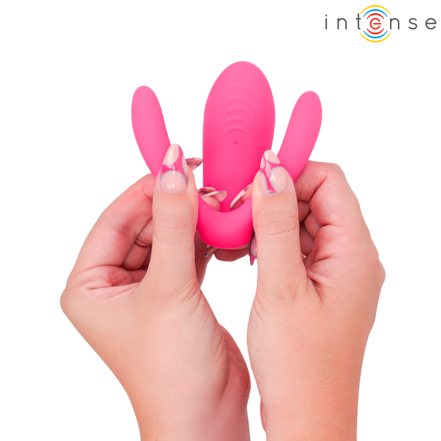 DOPPIO VIBRATORE, TELECOMANDO WIRELESS, SILICONE MEDICO FLESSIBILE