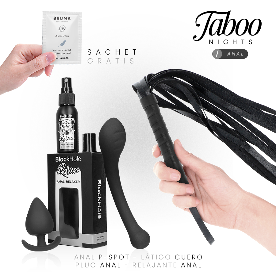 KIT COMPLETO STIMOLAZIONE ANALE, PROGRESSIVO E SICURO, CON LUBRIFICANTE E ACCESSORI