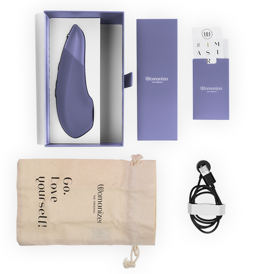 WOMANIZER - STIMOLATORE CLITORIDEO POTENZIATO LILLA