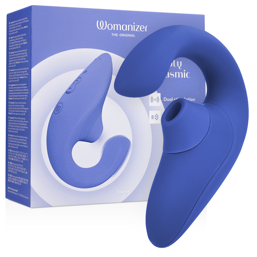 STIMOLATORE, DOPPIA STIMOLAZIONE CON PLEASURE AIR, 8 LIVELLI DI INTENSITÀ