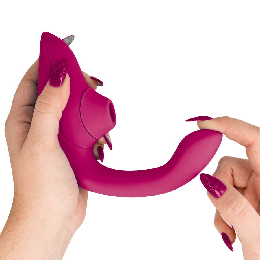 STIMOLATORE, DOPPIA STIMOLAZIONE, TECNOLOGIA PLEASURE AIR, 8 LIVELLI INTENSITÀ