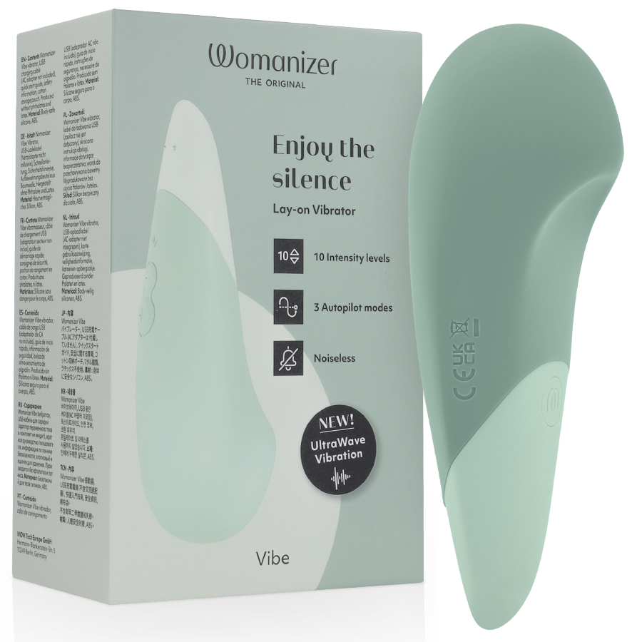 VIBRATORE LAY-ON, TECNOLOGIA ULTRAWAVE RIVOLUZIONARIA, SILENZIOSO E IMPERMEABILE