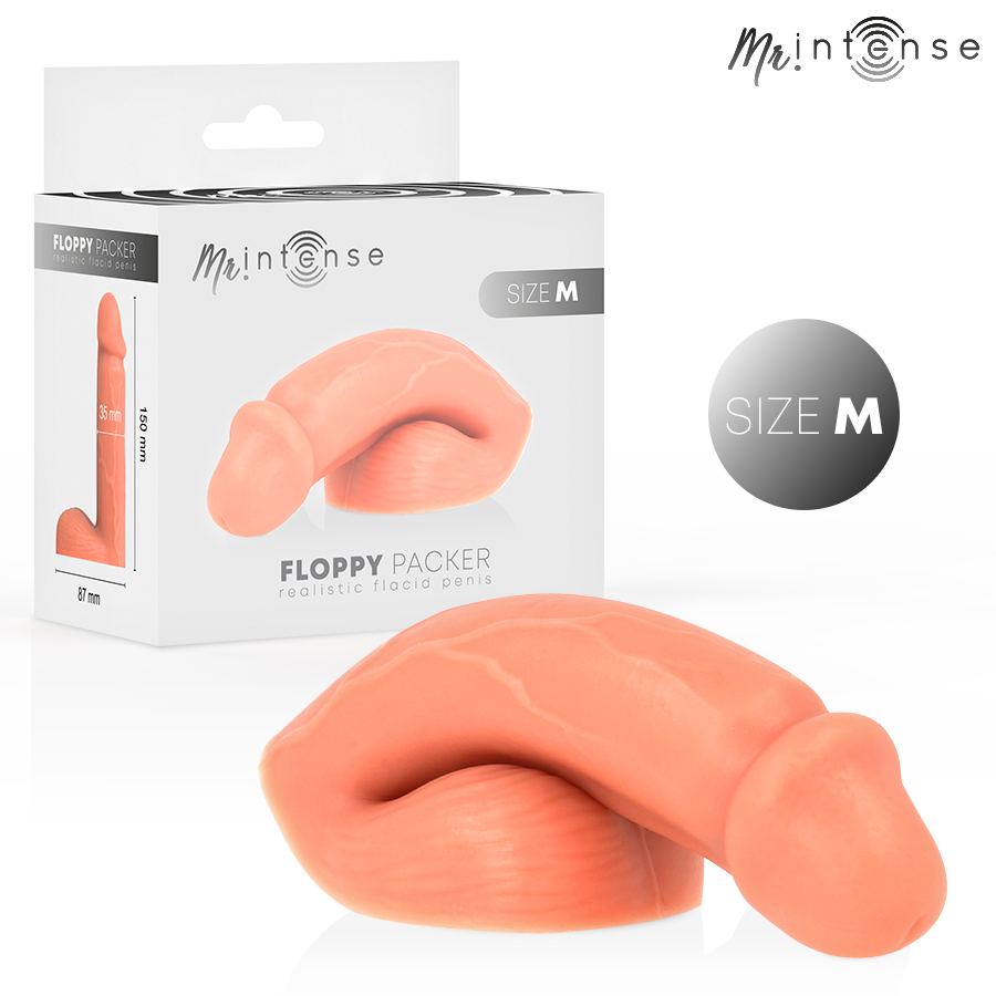 PACKER TAGLIA M, SILICONE MORBIDO, REALISTICO, IMPERMEABILE