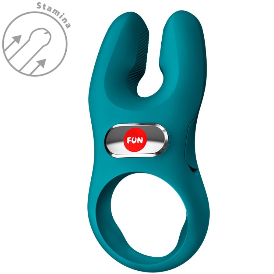 ANELLO VIBRANTE DOPPIO MOTORE, STIMOLAZIONE CLITORIDEA INTENSA, IMPERMEABILE IPX7
