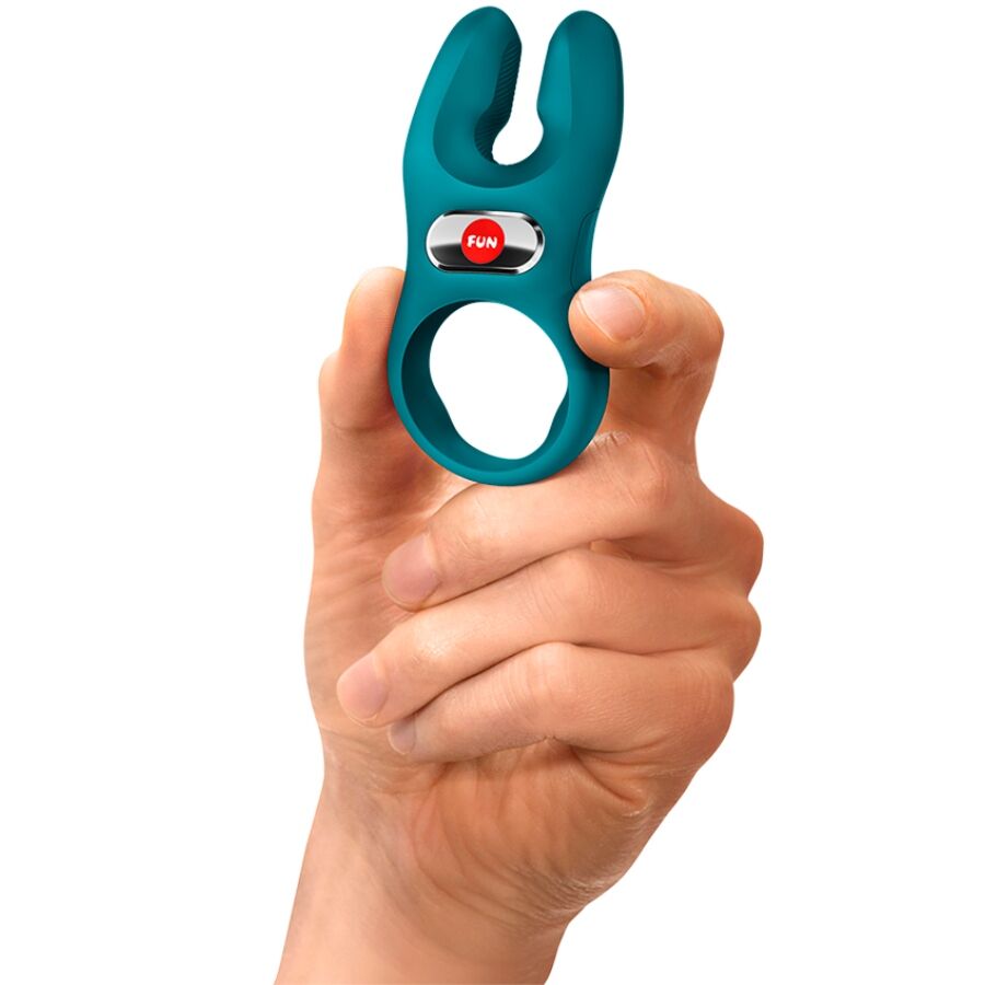 ANELLO VIBRANTE DOPPIO MOTORE, STIMOLAZIONE CLITORIDEA INTENSA, IMPERMEABILE IPX7