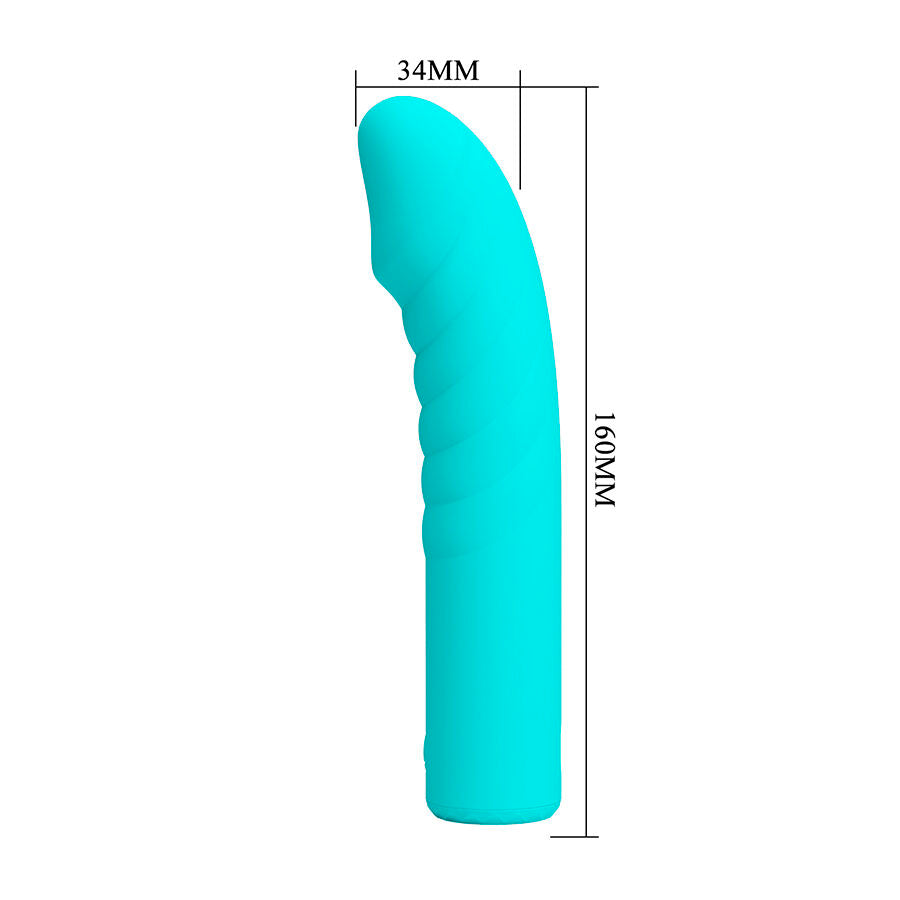 VIBRATORE G-SPOT ERGONOMICO, 10 MODALITÀ DI VIBRAZIONE, LUCE RESPIRANTE