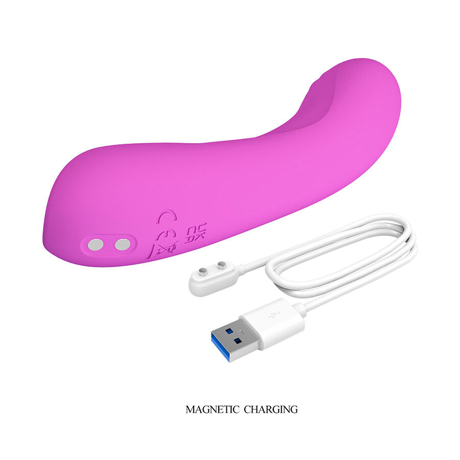 VIBRATORE G-SPOT VIOLA, 10 MODALITÀ DI VIBRAZIONE, SILICONE PREMIUM
