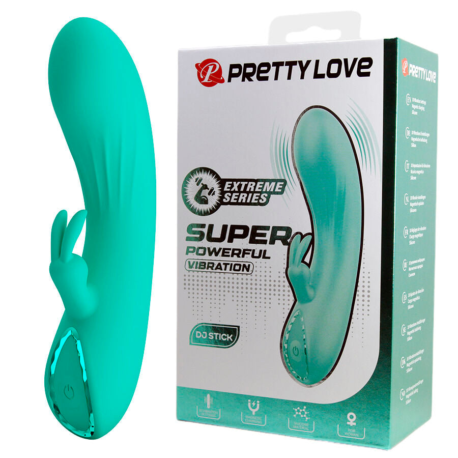 PRETTY LOVE - DJ STICK VIBRATORE PUNTO G TURCHESE