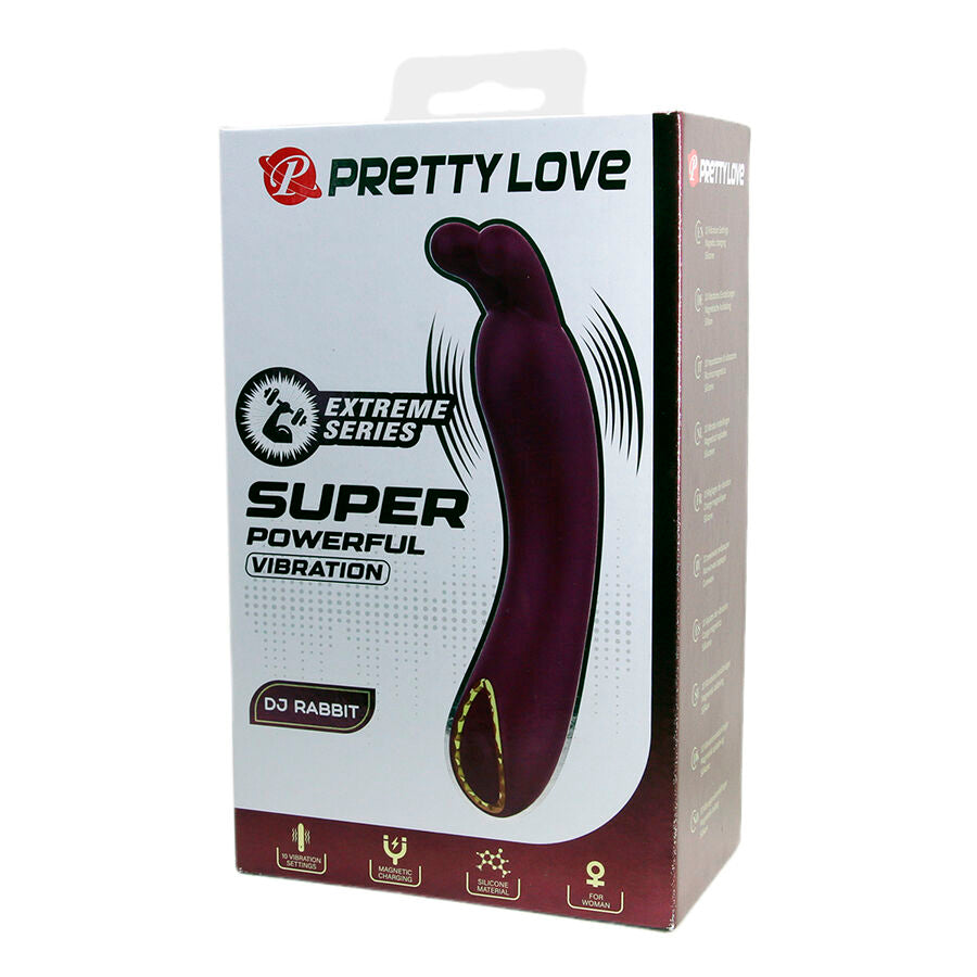 PRETTY LOVE - DJ RABBIT VIBRATORE PUNTO G VIOLA