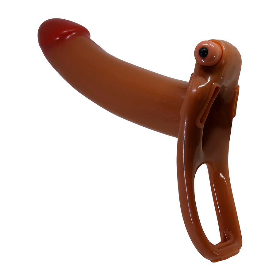STRAP-ON VIBRANTE, STIMOLAZIONE REALISTICA, 10 IMPULSI DI VIBRAZIONE