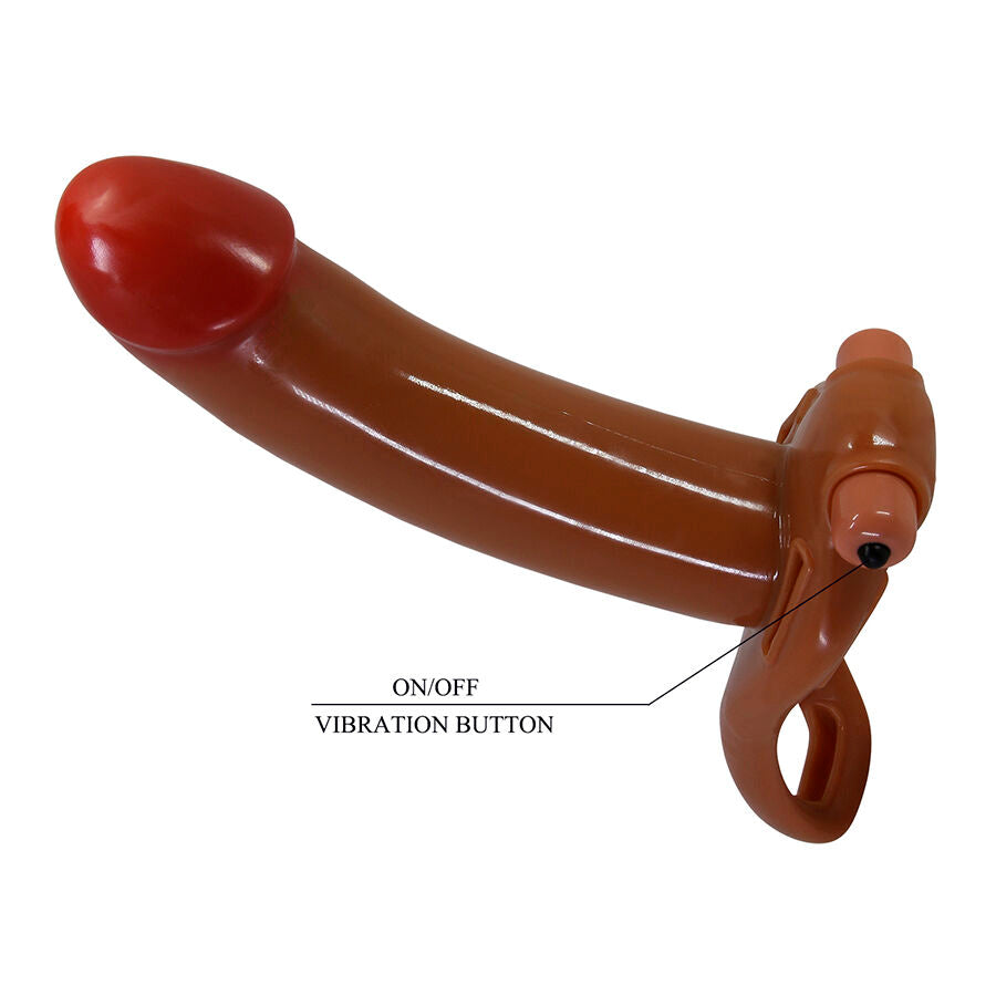 STRAP-ON VIBRANTE, STIMOLAZIONE REALISTICA, 10 IMPULSI DI VIBRAZIONE