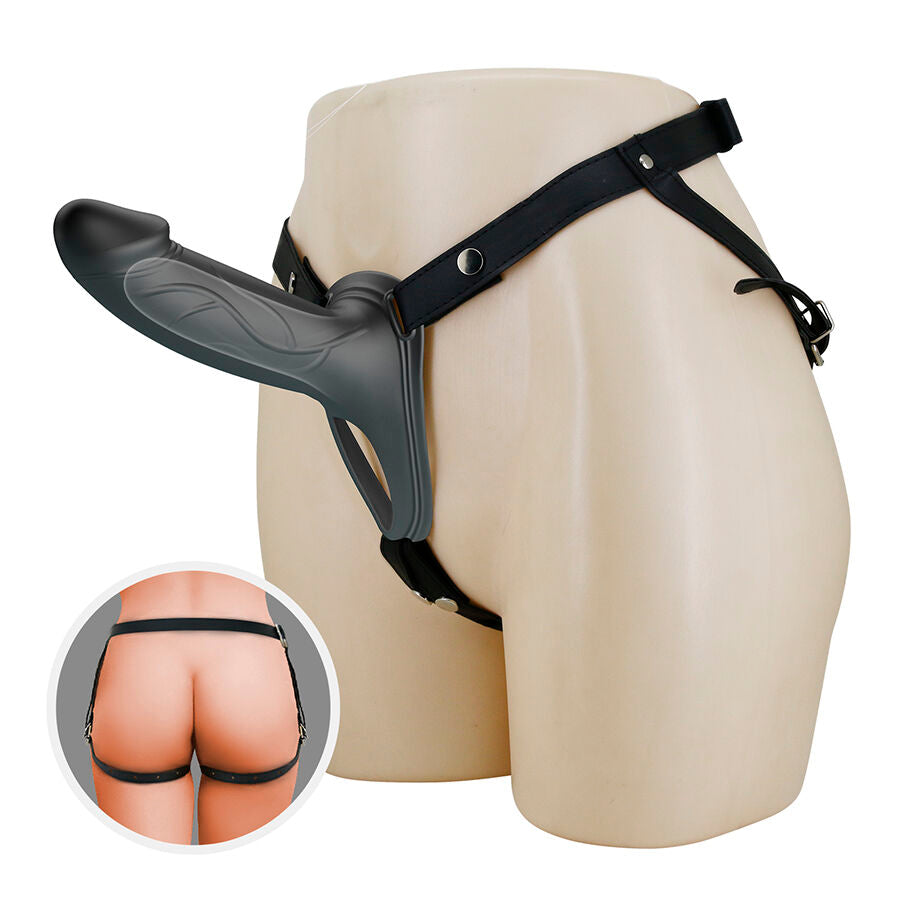 PRETTY LOVE - LANDON NERO VIBRANTE STRAP-ON