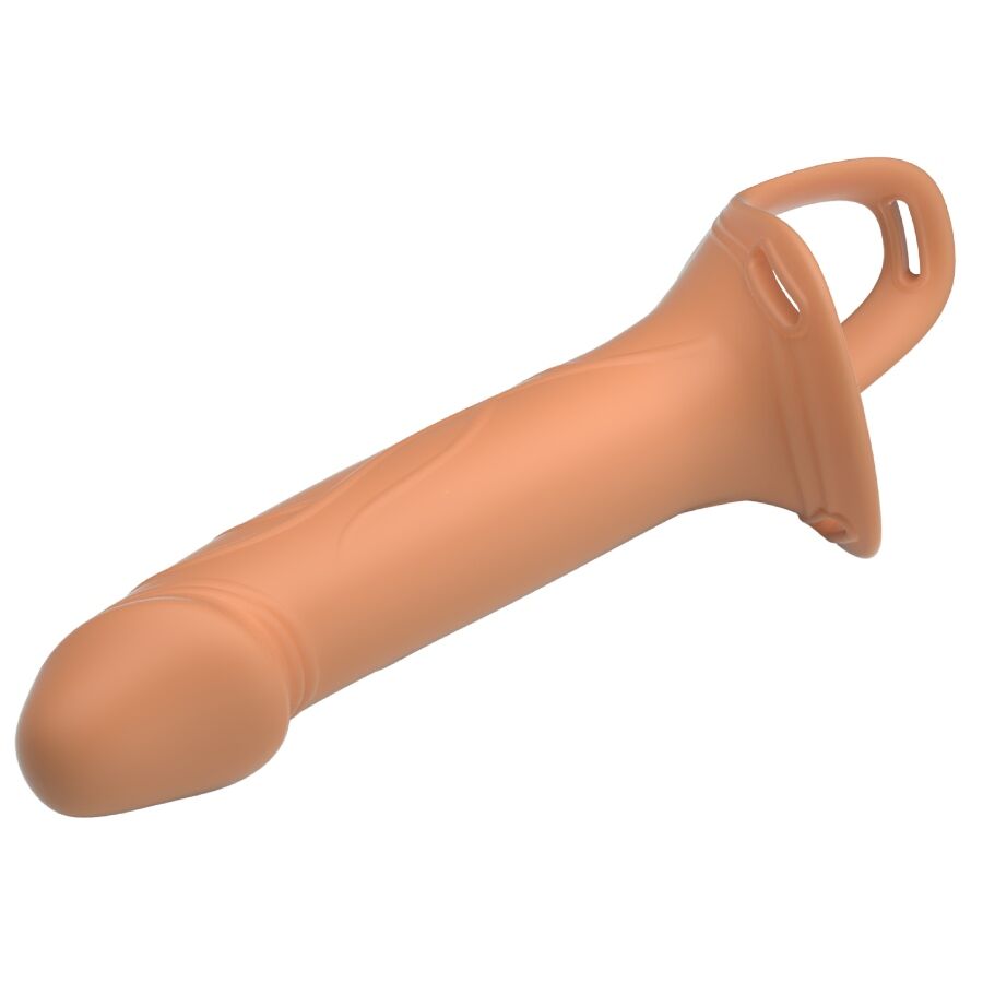 STRAP-ON REALISTICO, SILICONE PREMIUM SENZA FTALATI, CINTURINI REGOLABILI
