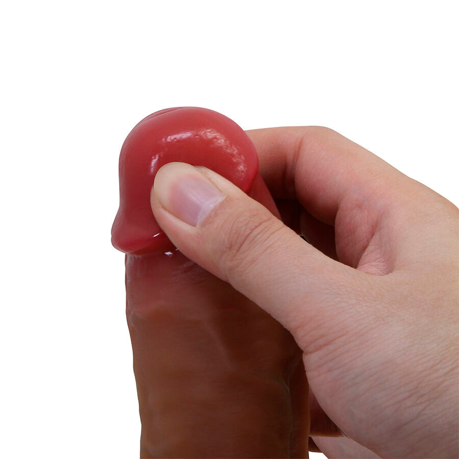 DILDO REALISTICO, VENTOSA POTENTE, SILICONE PREMIUM